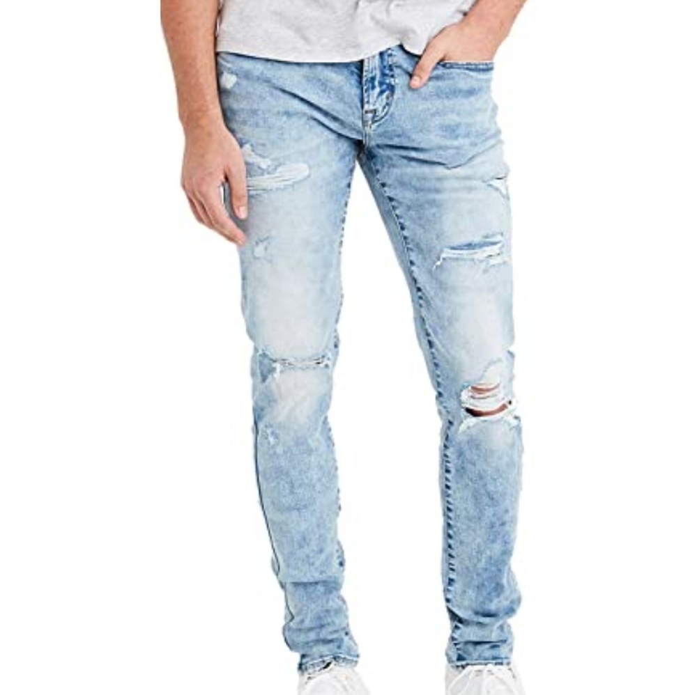 American Eagle Next Level Flex Distressed Skinny Jeans Size 30x33